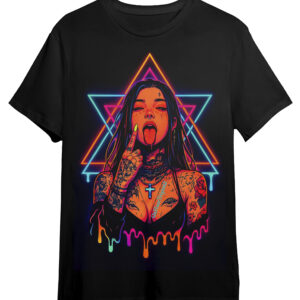 CAMISETA SEXI HOT URBAN – ESTILO NEÓN